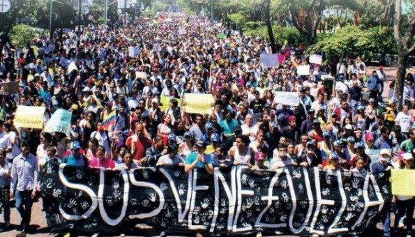 Resultado de imagen para Marchas en Venezuela hoy