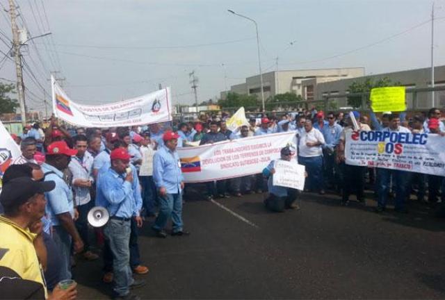 Trabajadores de Corpoelec se declaran en “Hora Cero”: Exigen contrato colectivo