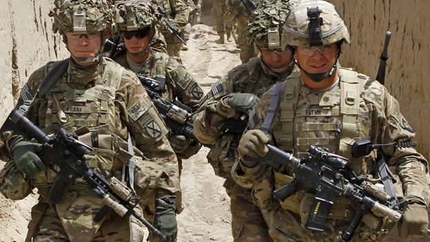 Soldados  de Estados Unidos  en Afganistán / Imagen referencial