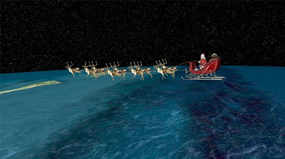 Grupo de personas del Comando (Norad) en EEUU lanza programa para ubicar a Santa en Navidad