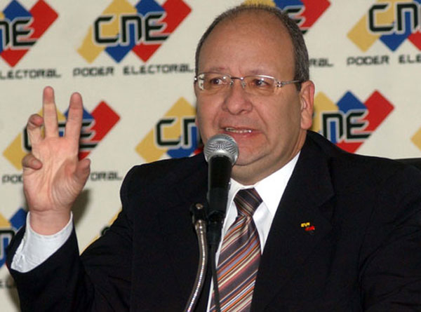 Vicente Díaz, exrector del CNE |Foto Archivo