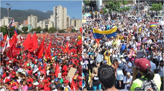 Oposición y Chavismo convoncan a marchar este 5E