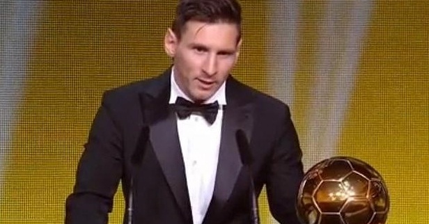 Leonel Messi  gana Balón de Oro 2015