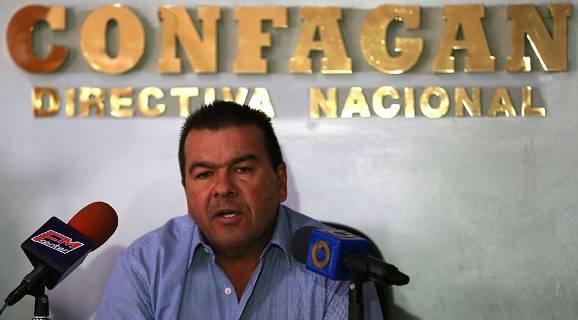 Presidente de la Confederación Nacional de Agricultores y Ganaderos de Venezuela (Confagan), José Agustín Campos