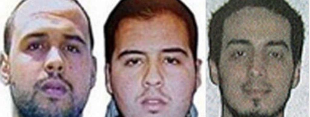 A la derecha, el fugitivo Najim Laachraoui. A la izquierda, los hermanos Khalid y Brahim El Bakraoui| Foto: Cortesía
