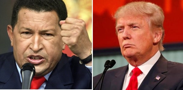 Hugo Chavez y Donald Trump | Foto: archivo