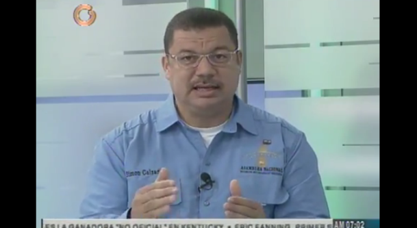 Simón Calzadilla, Segundo Vicepresidente de la AN | Captura de vídeo