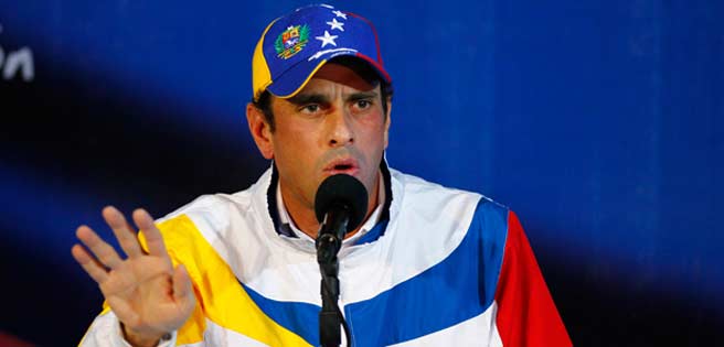 Gobernador Henrique Capriles Radonski| Foto: Archivo