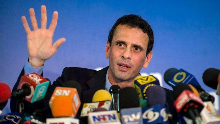Gobierno paraguayo expresa preocupación por la inhabilitación de Capriles