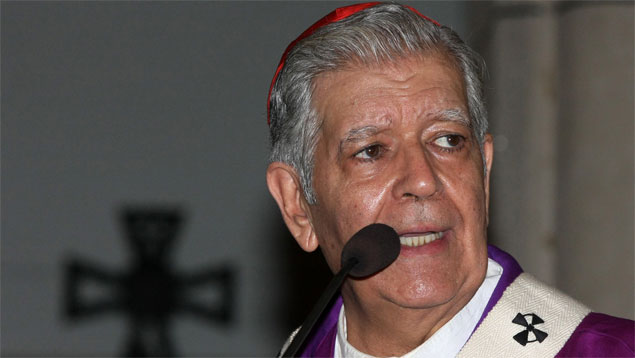 Cardenal Jorge Urosa |Foto referencial