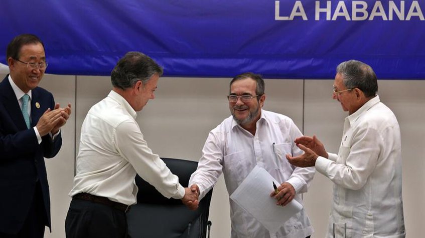 El acuerdo de Paz entre el Gobierno colombiano y la Farc fue firmado en la Habana, Cuba | Foto: Archivo
