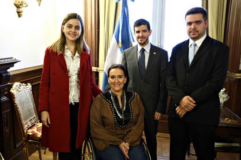 Diputados de la MUD junto a vicepresidenta de Argentina | Foto: Archivo