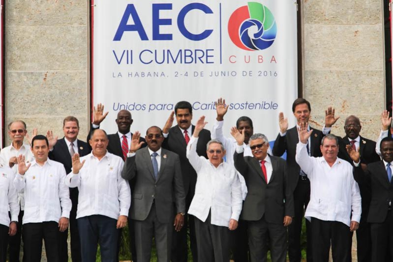Nicolás Maduro en Cumbre de la AEC | Captura de video