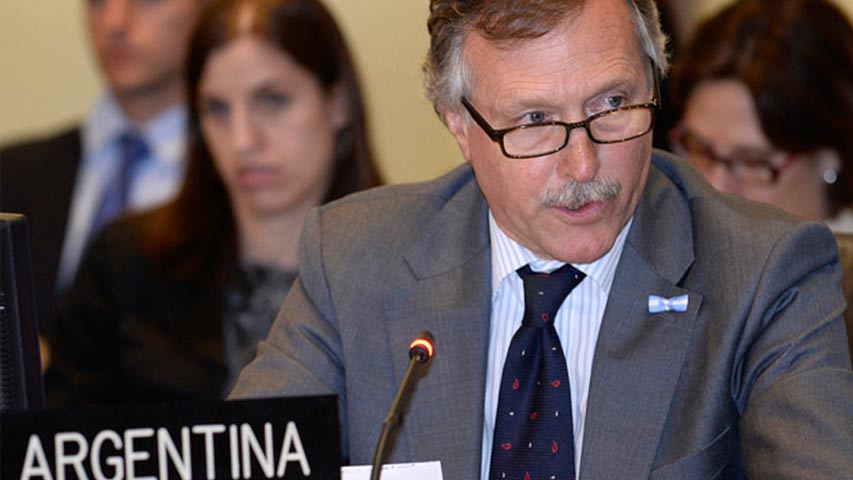 Julio César Ayala, representante de Argentina en la OEA