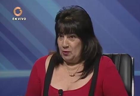 Presidenta del Consejo Legislativo de Miranda, Aurora Morales| Captura de Vídeo