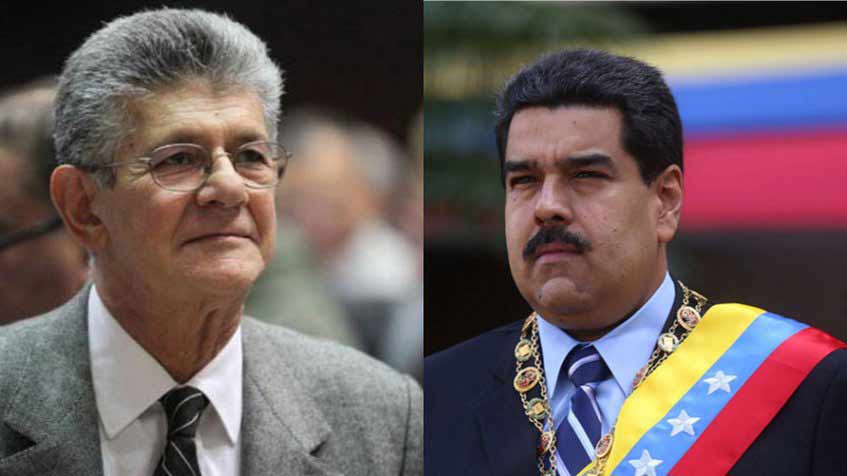 Henry Ramos Allup - Nicolás Maduro | Foto referencial