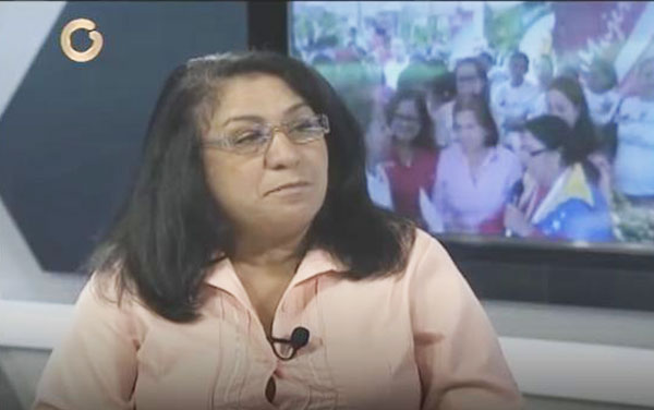 Coordinadora del Programa Soy Mujer, Zulay Aguirre | Foto: Captura de video