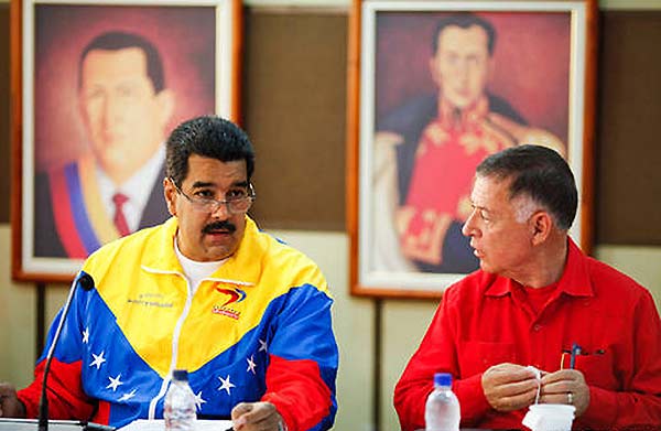 Nicolás Maduro y Árias Cárdenas | Foto: El Universal