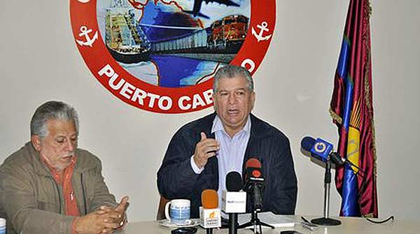 José Manuel Rodríguez, de la Cámara de Comercio de Puerto Cabello | Foto: Tibisay Romero