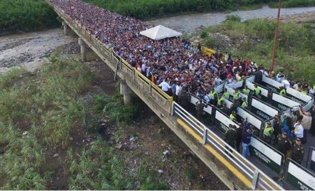paso fronterizo | Foto: Twitter
