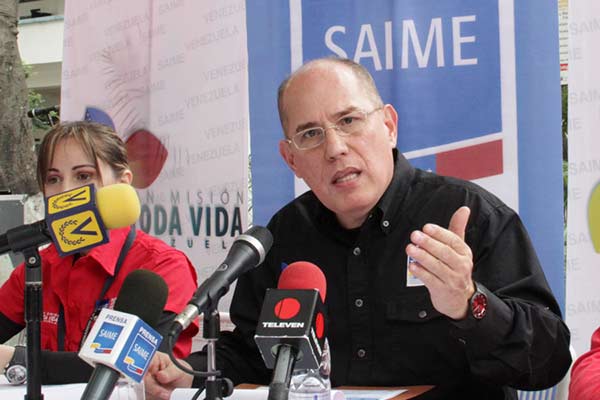  Juan Carlos Dugarte, director general del SAIME | Foto: Archivo