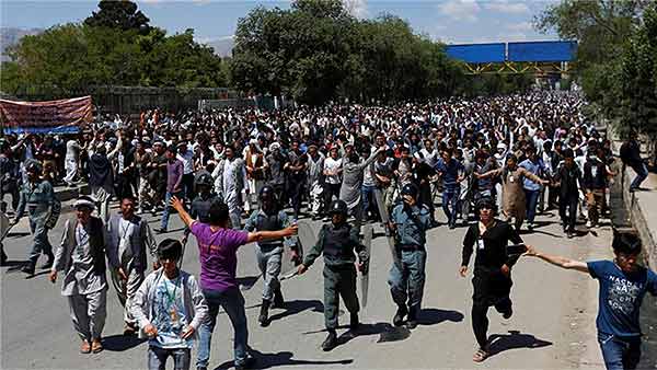 Protesta en Kabul | Foto: Reuters