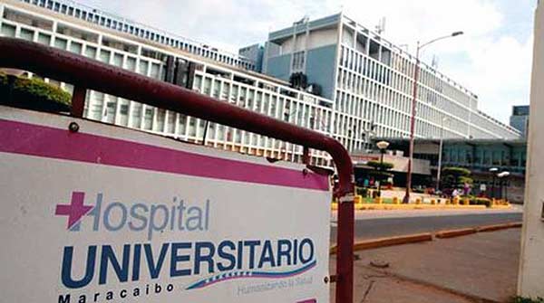 Hospital Universitario de Maracaibo | Foto referencial