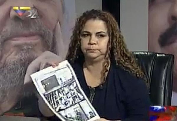 Iris Varela en la Hojilla | Foto: Captura de video