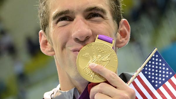 Michael Phelps, nadador estadounidense | Foto: AFP
