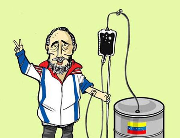 Caricatura de Fidel por EDO | Foto: @edoilustrado
