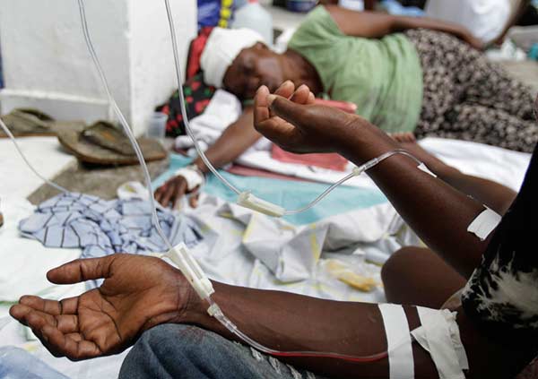 Cólera en Haití | Foto referencial