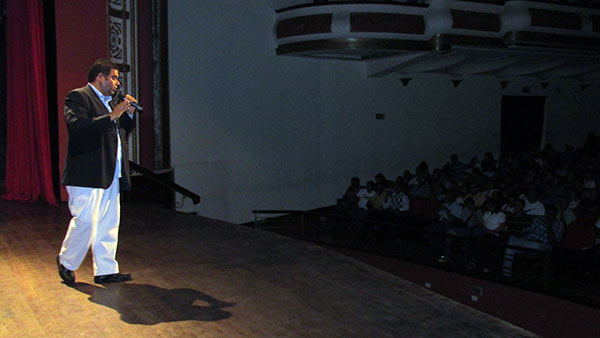 Marcos Ramírez en conversatorio | Foto: dgestionprogresista