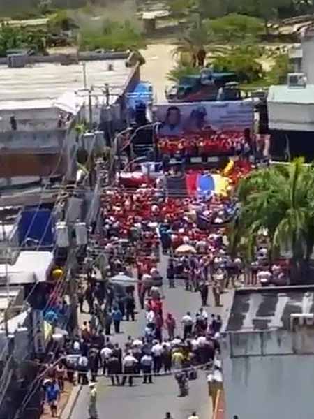 Mitin de Diosdado Cabello | Foto: captura