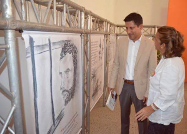Exposición lienzos de Leopoldo López