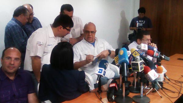Rueda de prensa de la MUD | Foto: @unidadvenezuela