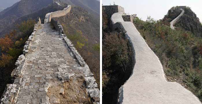 Restauración de la Gran Muralla China | Imagen de referencia