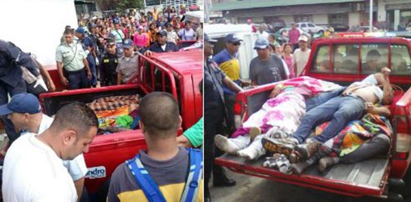 Víctimas del accidente en Expresos Los Llanos |Foto: Twitter