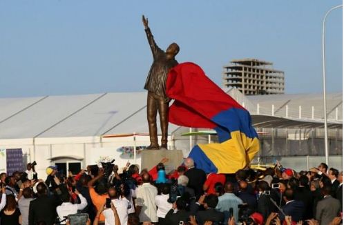 El Gobierno inauguró la Redoma Hugo Chávez en Nueva Esparta |Foto Twitter