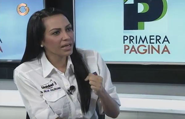 Diputada Delsa Solórzano | Foto: Captura de video
