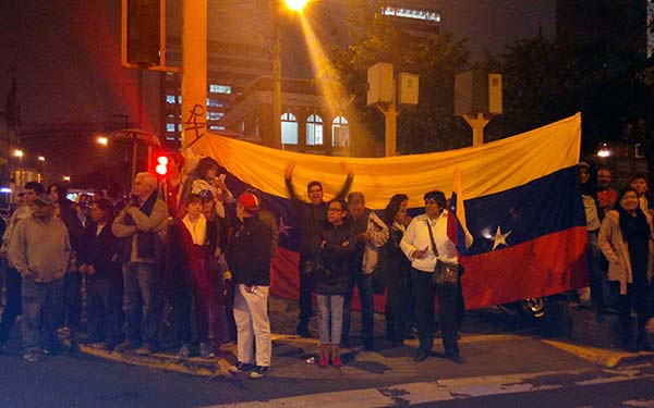 Venezolanos en Lima, Perú 01/09 | Foto: Carla Michelotti