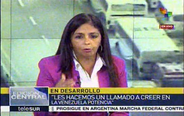 Delcy Rodríguez | Foto: captura de video