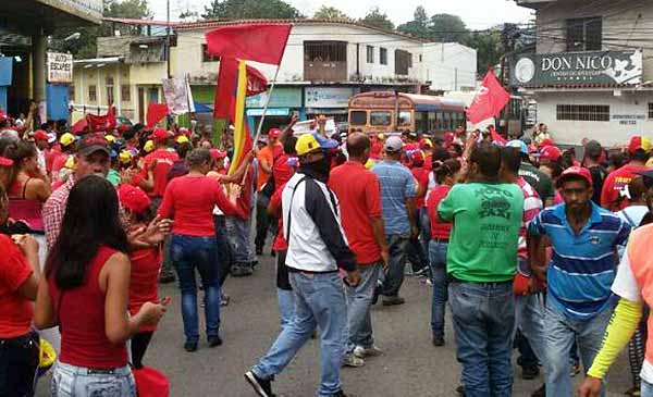 Grupos oficialistas en Papám, Trujillo