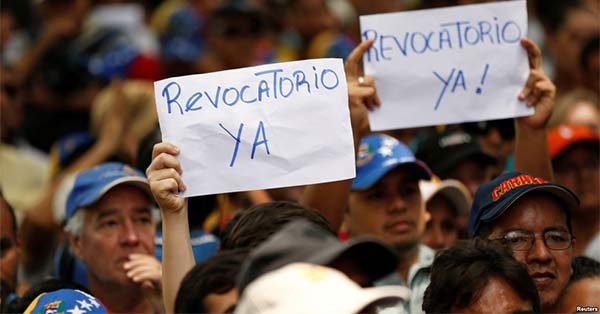 Referendo revocatorio en Venezuela | Imagen de referencia