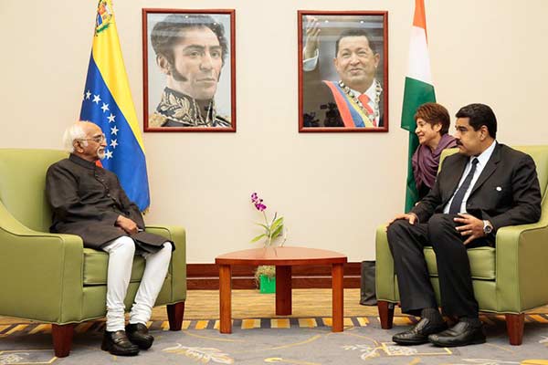 Venezuela e India estrechan relaciones bilaterales | Foto: @PresidencialVen
