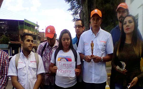 Voluntad Popular del Táchira entrega un Oscar al Gobernador Vielma Mora