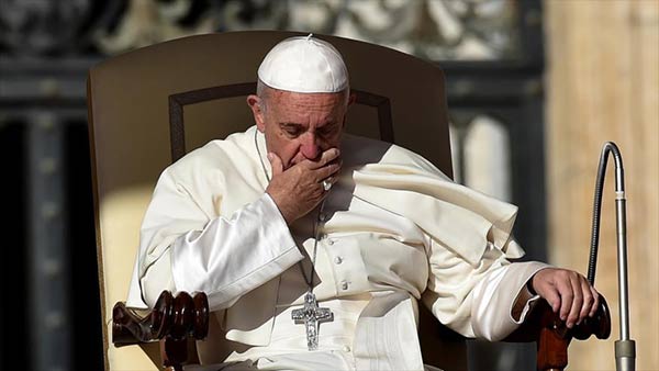 Papa Francisco pide perdón a Dios |Foto cortesía
