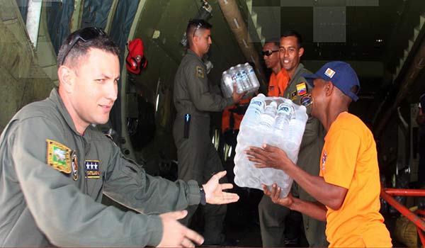 Ayuda humanitaria a Haití | Foto: @MIJPVenezuela