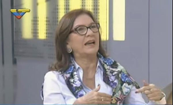 Jacqueline Faría, presidenta de Movilnet | Foto: Captura de video