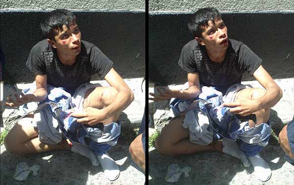Ladrón casi fue linchado en Mérida | Fotos: Facebook