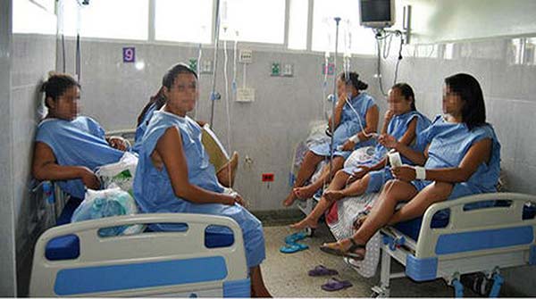 El hospital habilitó una habitación en la sala de hospitalización | Foto: Referencial El Pitazo